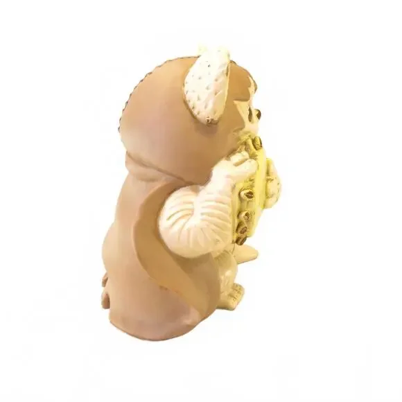 Vintage 1983 Star Wars Ewoks Princess Kneesaa Vinyl Coin Bank Original Stopper Office